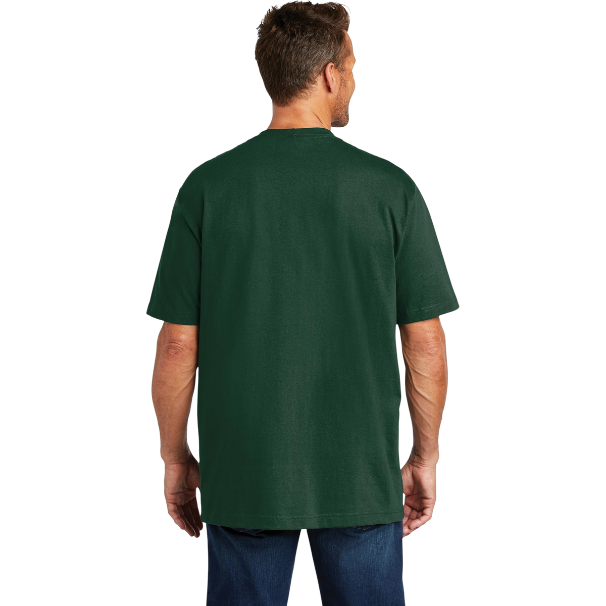 Carhartt Workwear Pocket Tee in Hunter Green — custom branded by Motive