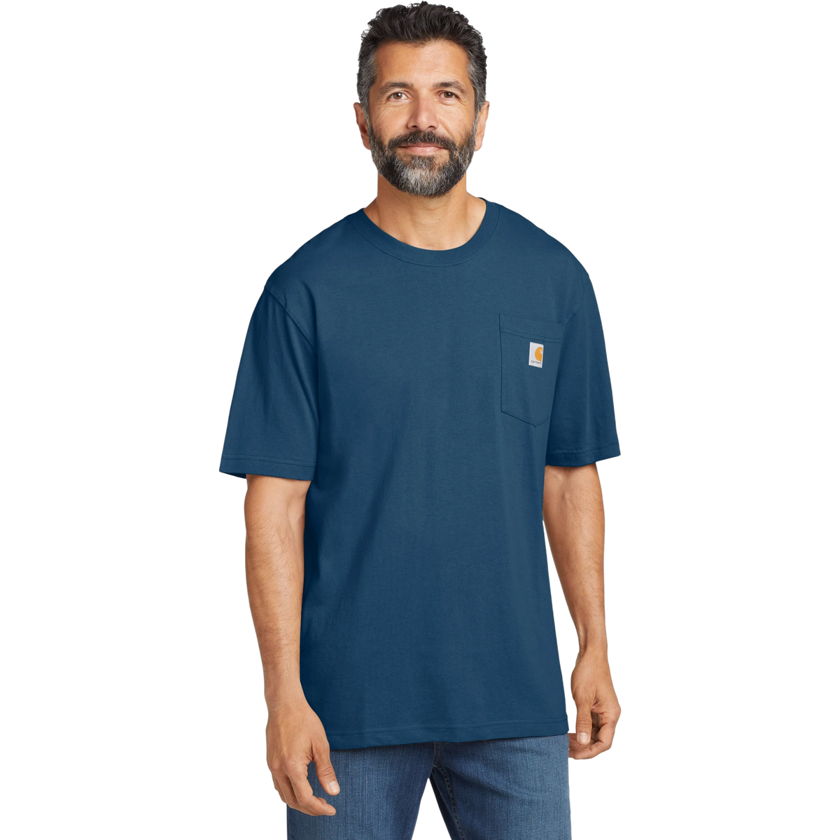 Carhartt Workwear Pocket Tee in Lakeshore — custom branded by Motive