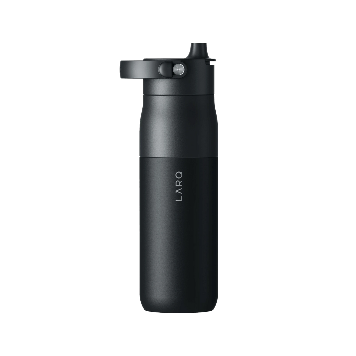 LARQ Bottle PureVis 2 in Obsidian Black — custom branded by Motive