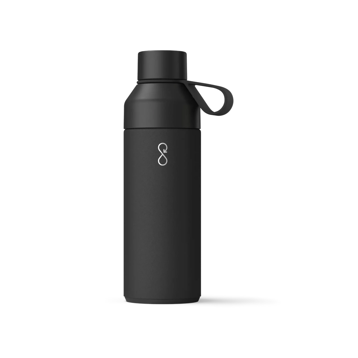 Ocean Bottle Original in Obsidian Black — custom branded by Motive
