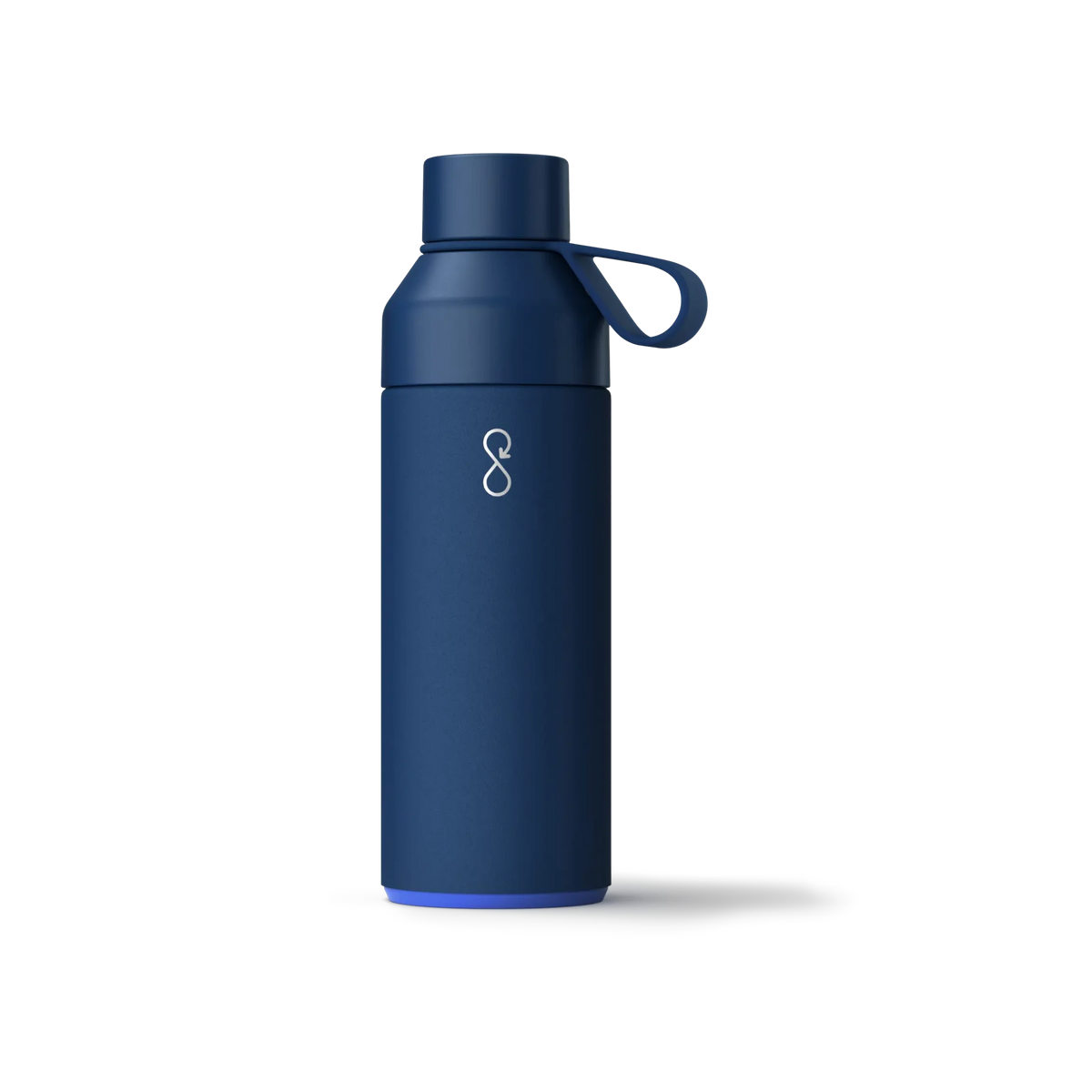 Ocean Bottle Original in Ocean Blue — custom branded by Motive