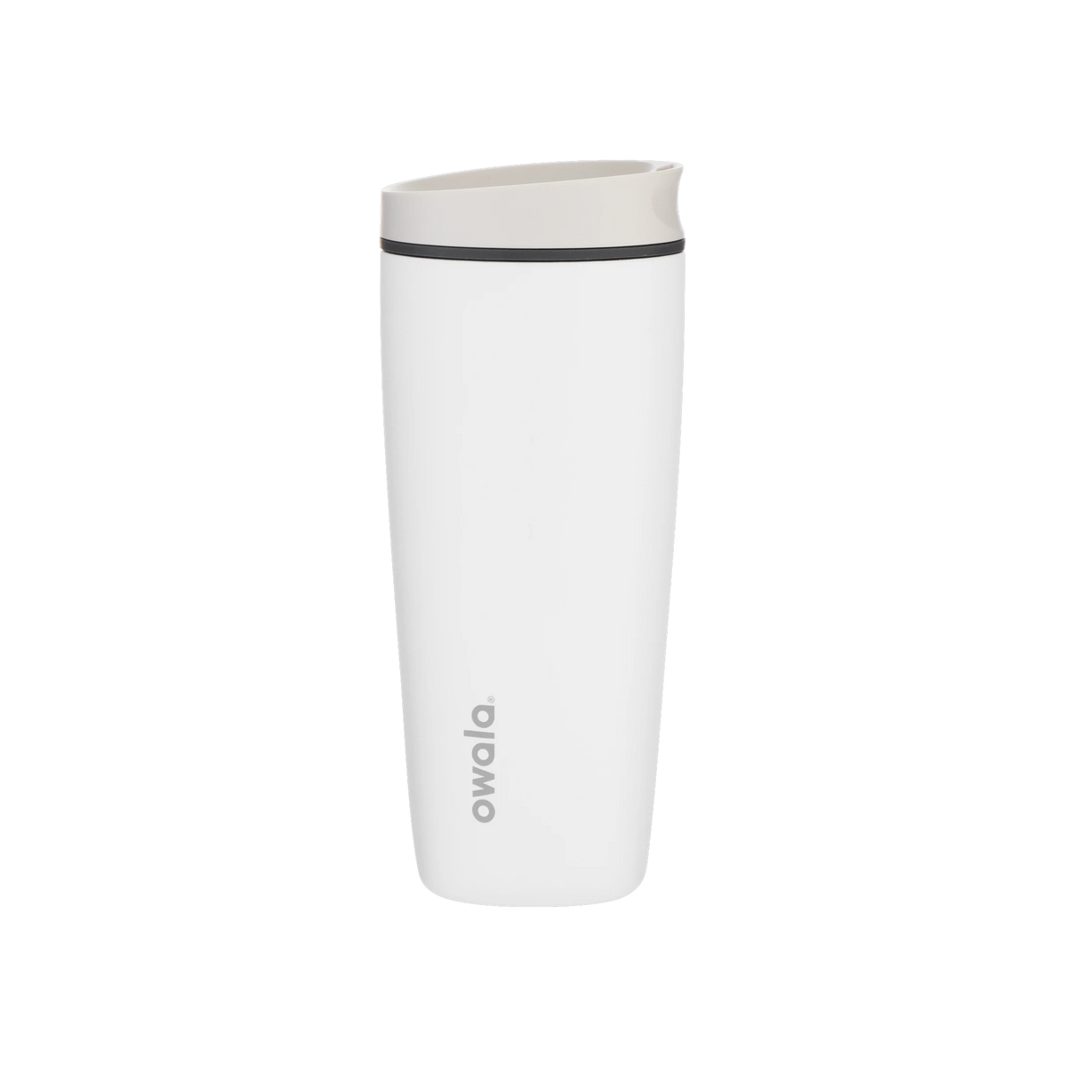Owala SmoothSip Slider in Shy Marshmallow — custom branded by Motive