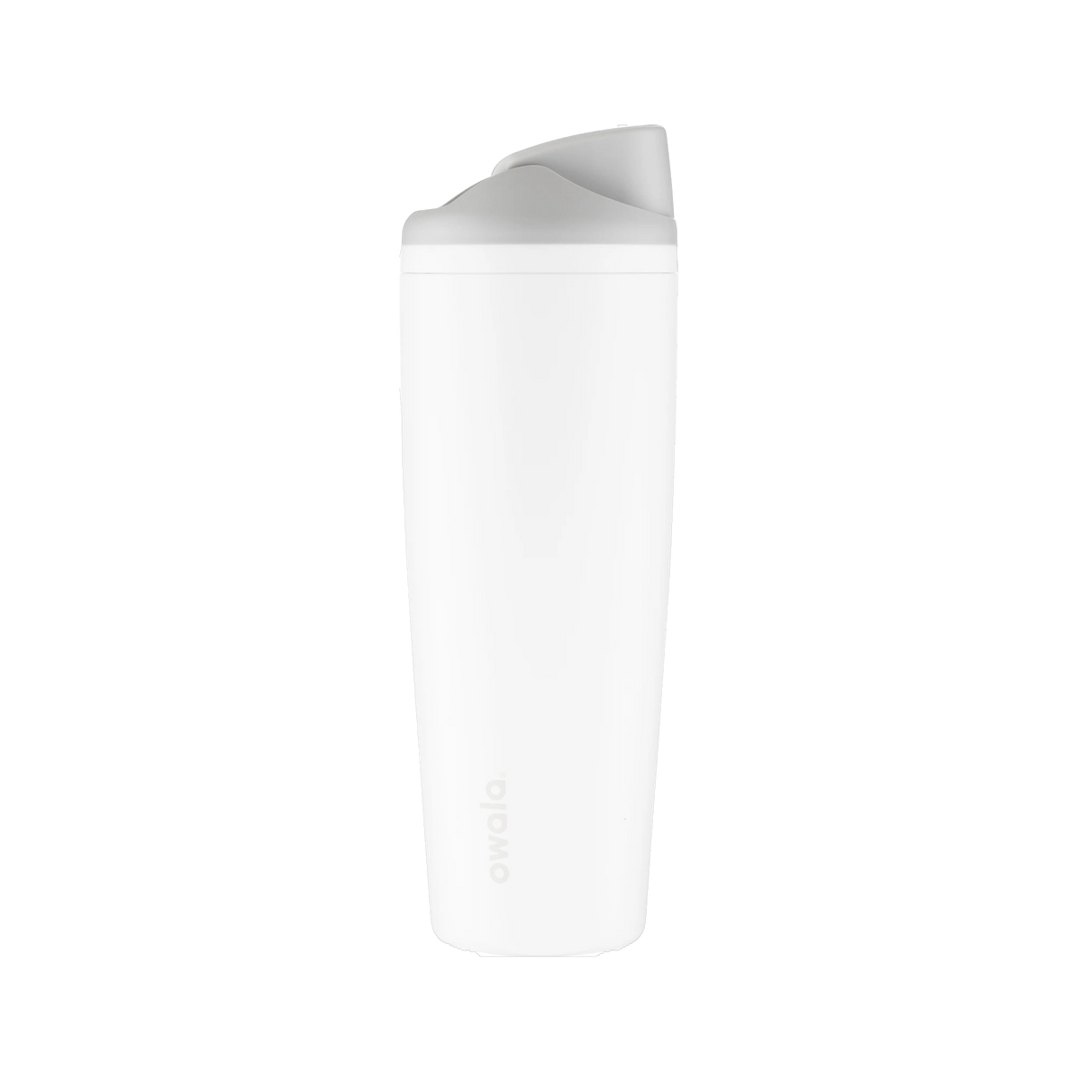Owala FreeSip Tumbler in Shy Marshmallow — custom branded by Motive