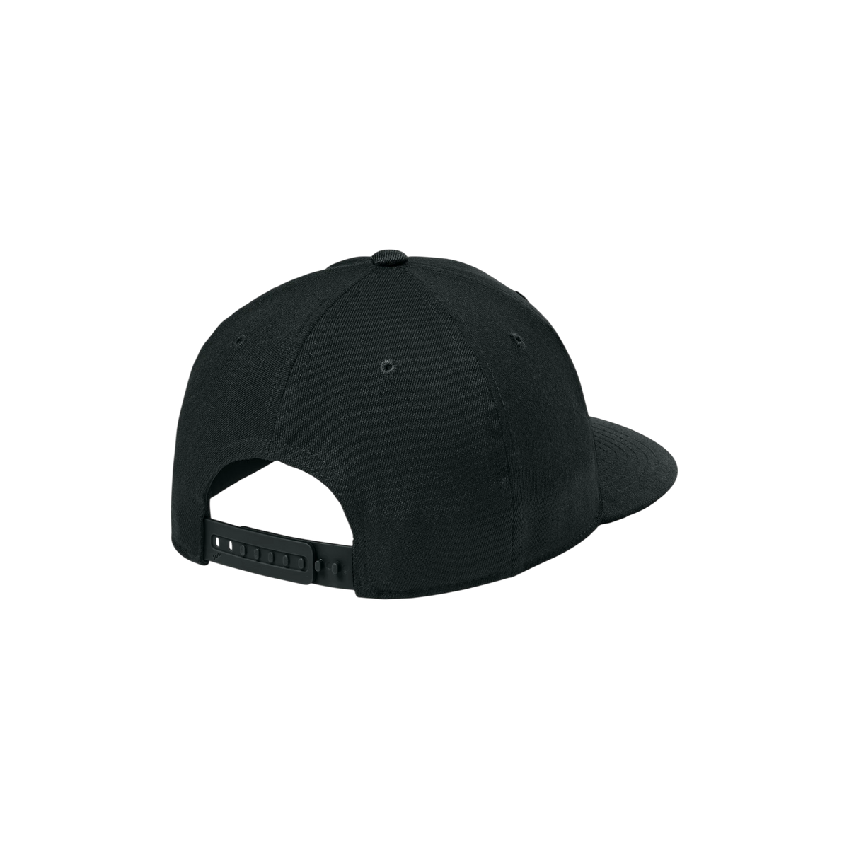 Flexfit 110 Snapback Cap in Black — custom branded by Motive