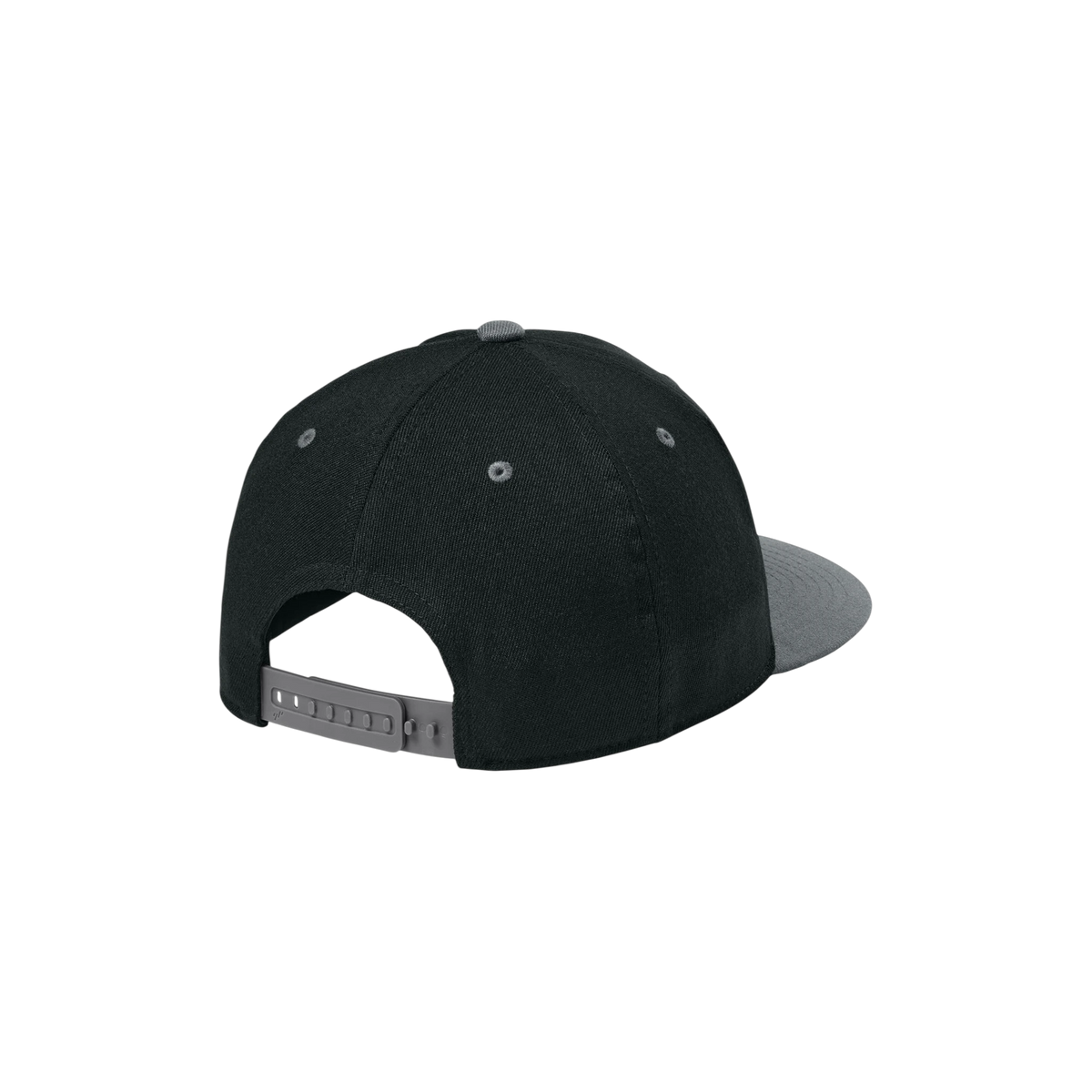 Flexfit 110 Snapback Cap in Black/ Grey — custom branded by Motive