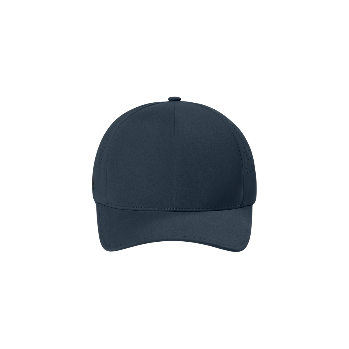 Flexfit Delta Perforated Cap in Navy — custom branded by Motive