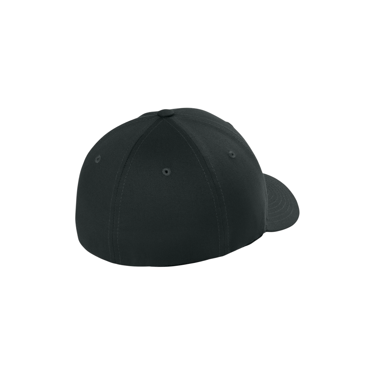 Flexfit Wooly Combed Cap in Black — custom branded by Motive