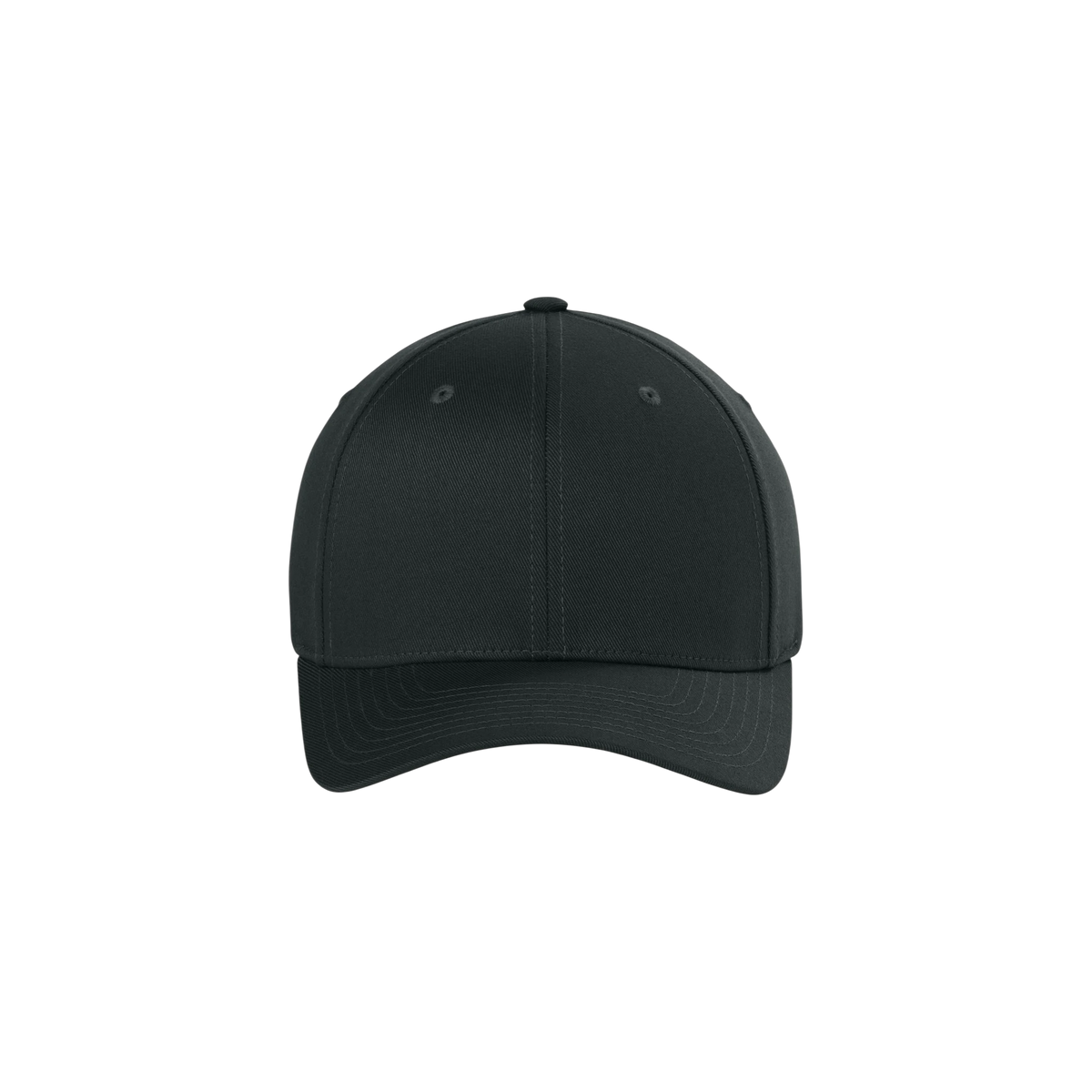 Flexfit Wooly Combed Cap in Black — custom branded by Motive