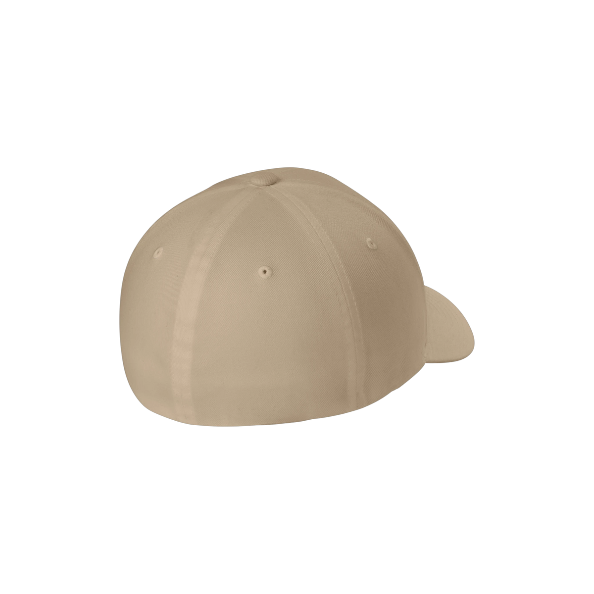 Flexfit Wooly Combed Cap in Khaki — custom branded by Motive