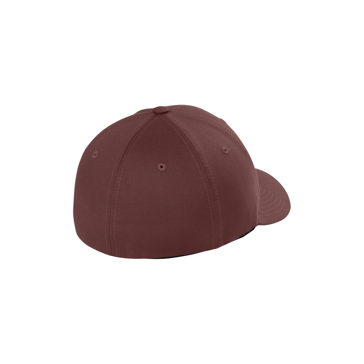 Flexfit Wooly Combed Cap in Maroon — custom branded by Motive