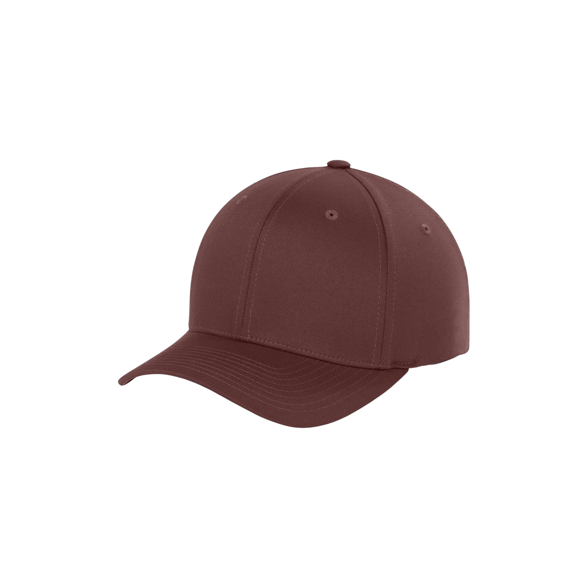 Flexfit Wooly Combed Cap in Maroon — custom branded by Motive