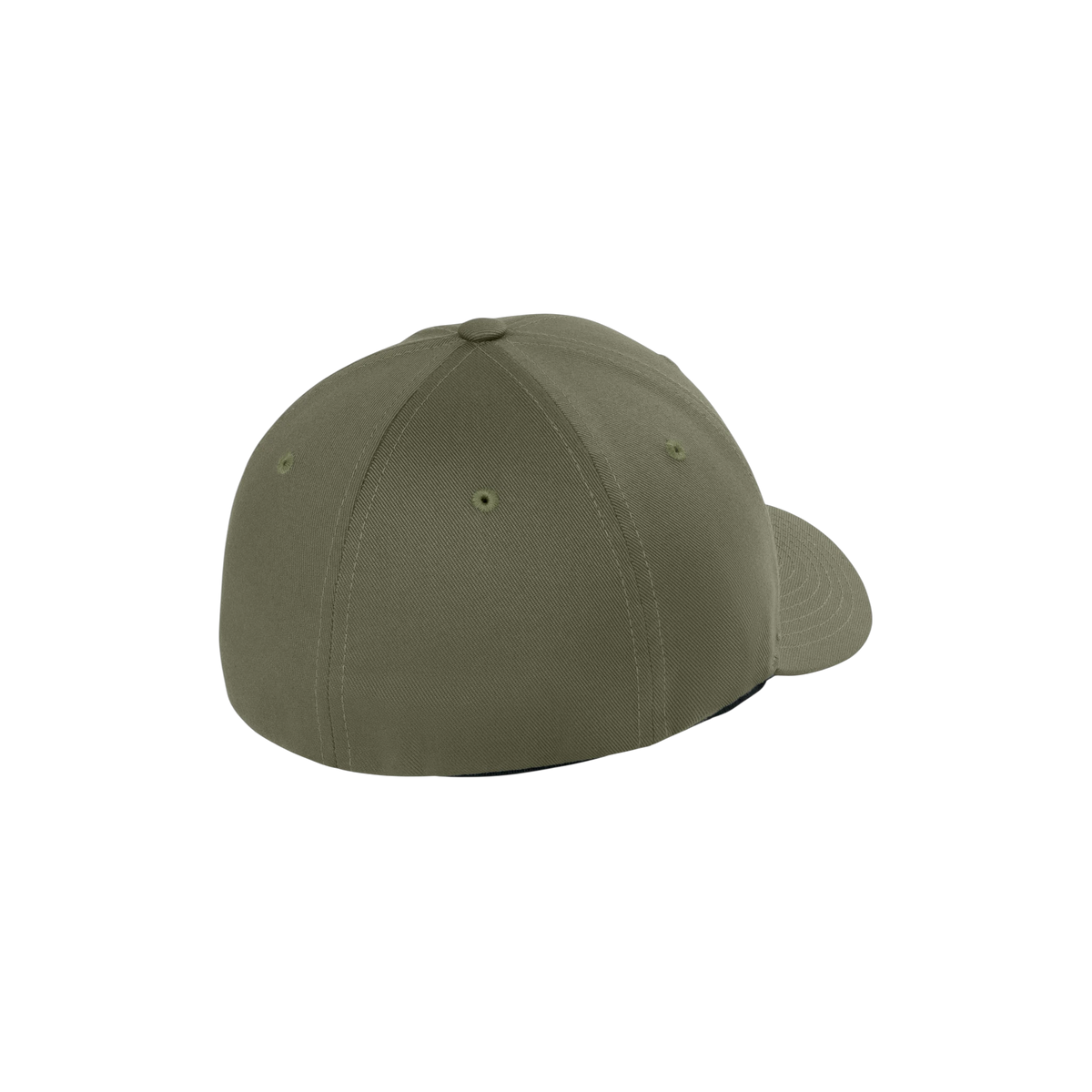 Flexfit Wooly Combed Cap in Olive — custom branded by Motive