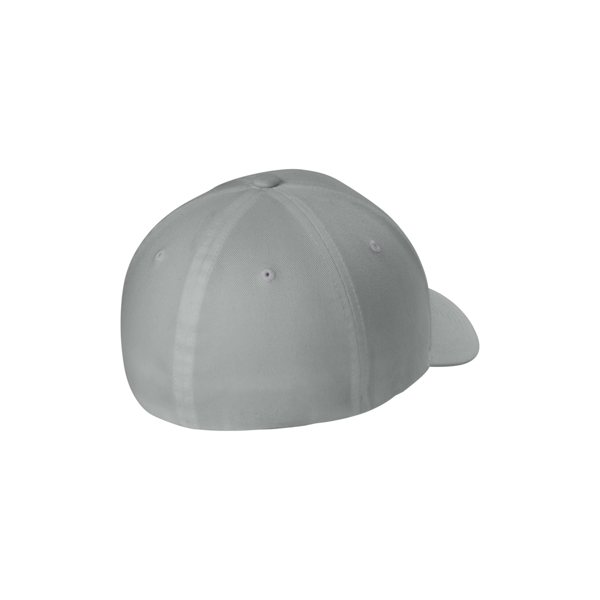 Flexfit Wooly Combed Cap in Silver — custom branded by Motive