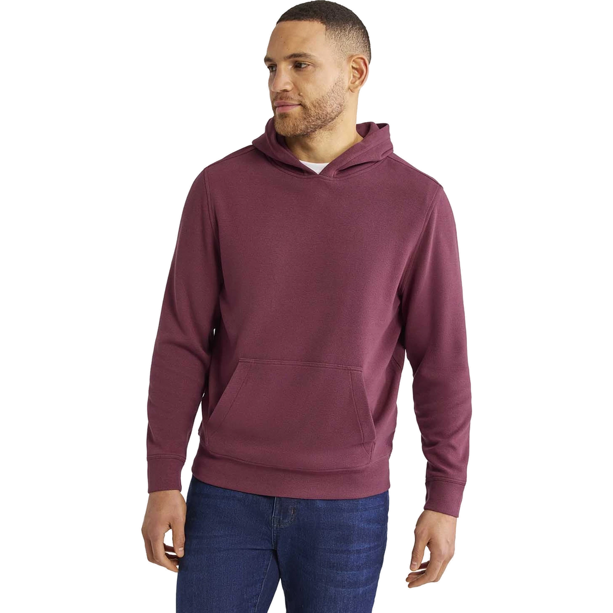 Fair Harbor Avalon Blanket Hoodie in Burgundy