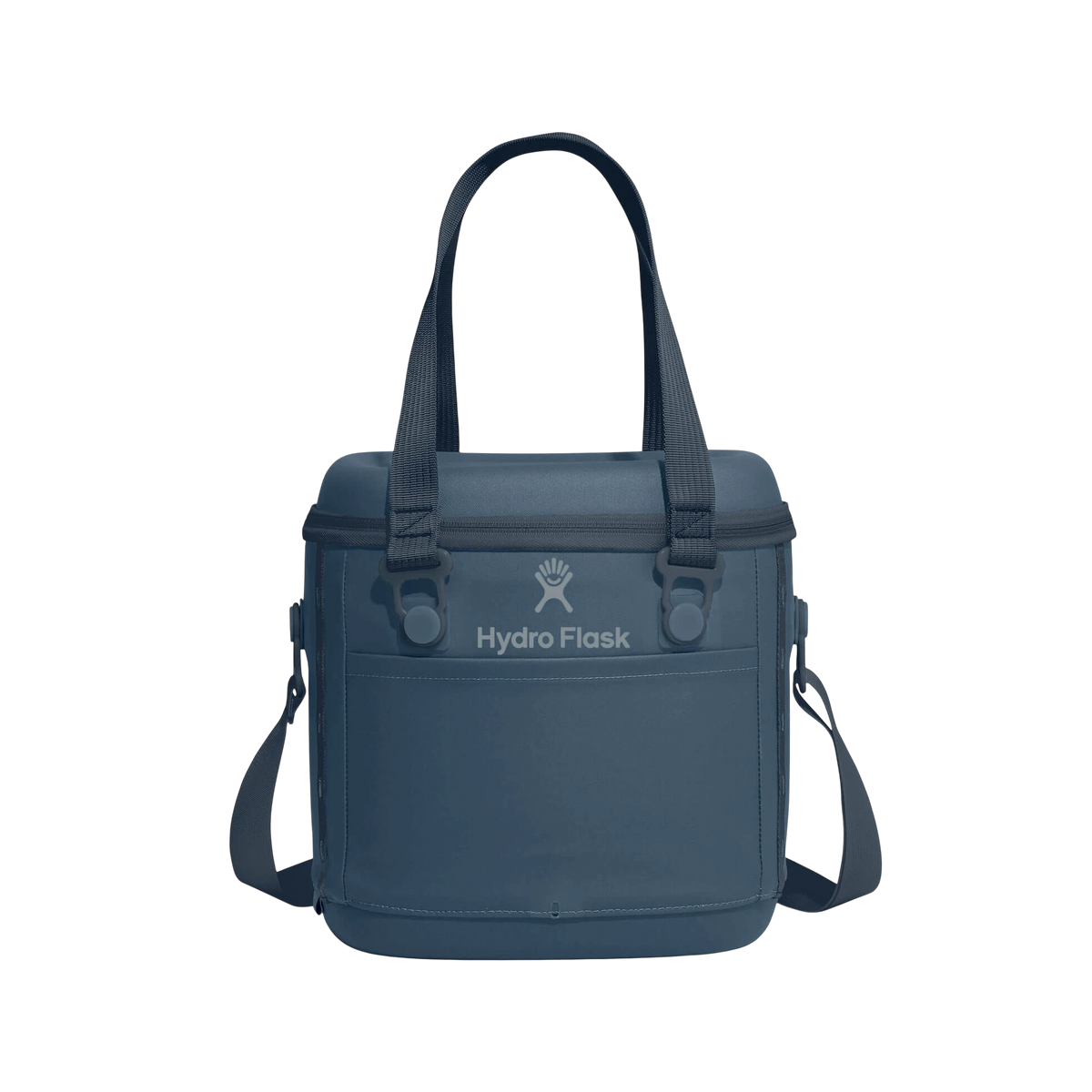 Hydro Flask Carryout Soft Cooler in Harbor Blue — custom branded by Motive