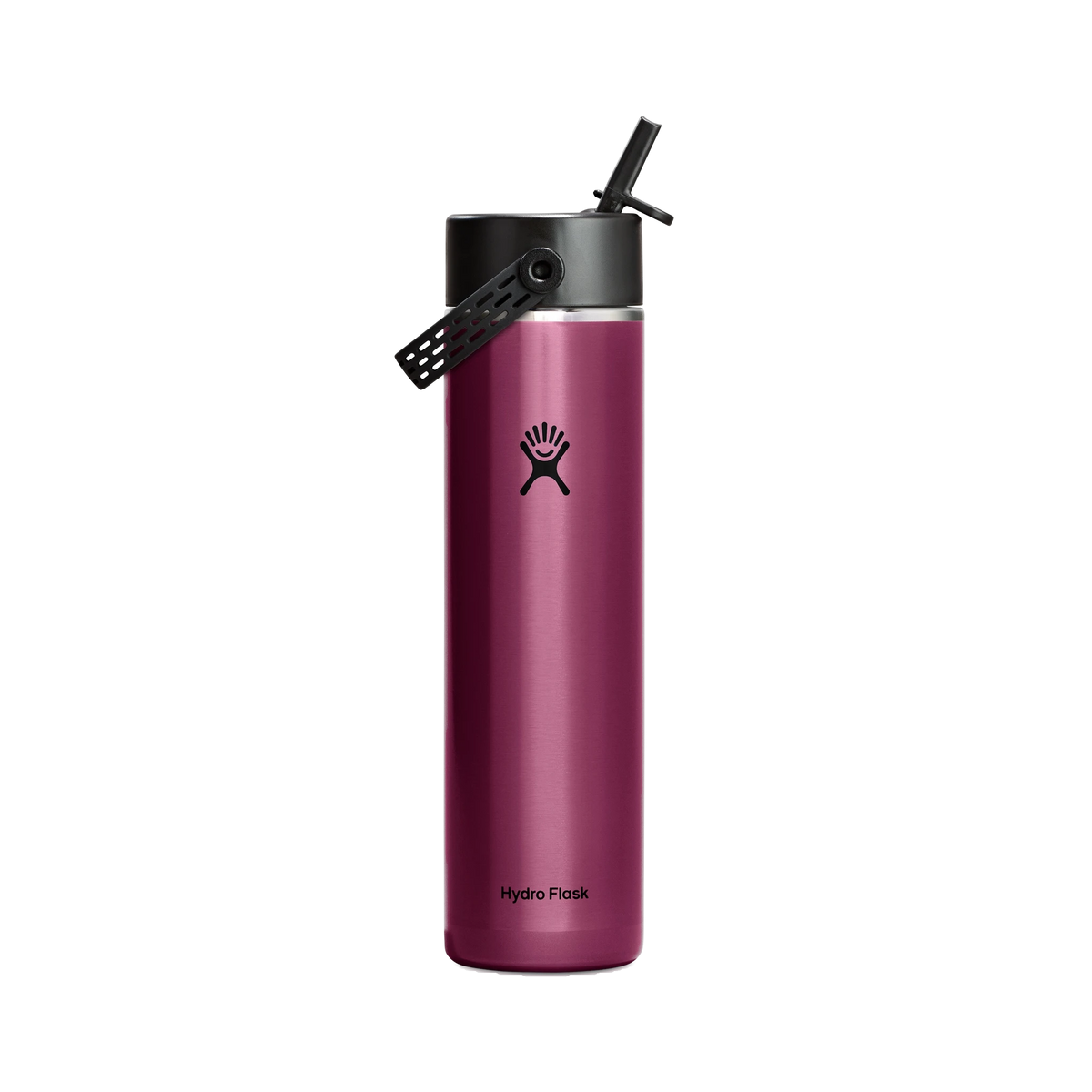 Hydro Flask Lightweight Flex Straw Bottle in Garnet Red