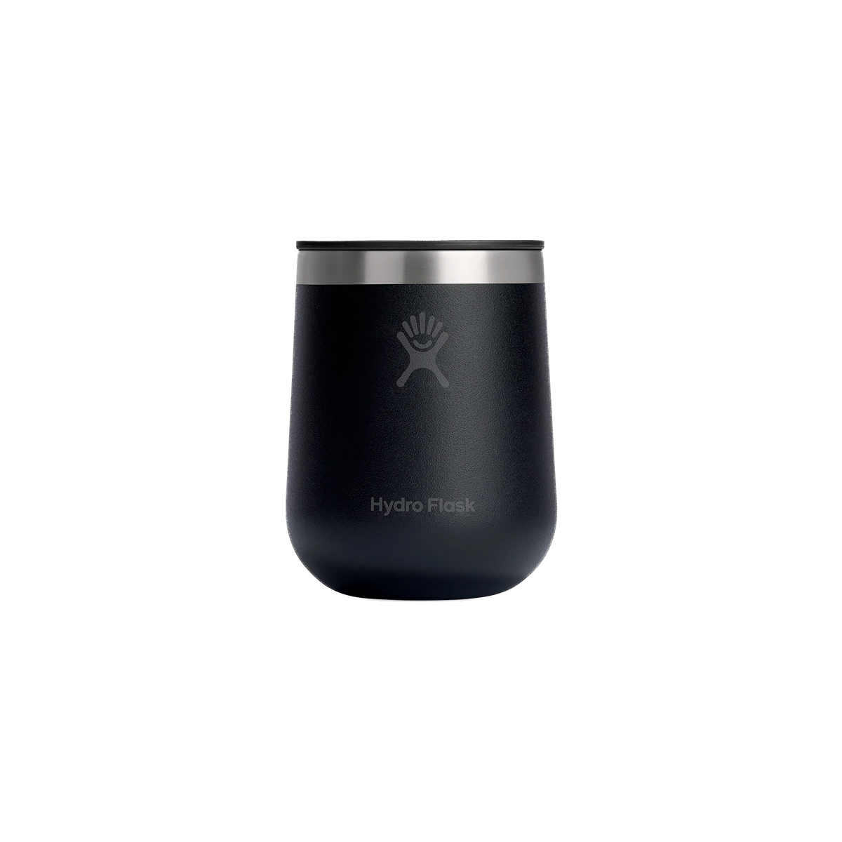 Hydro Flask Ceramic Wine Tumbler in Black — custom branded by Motive