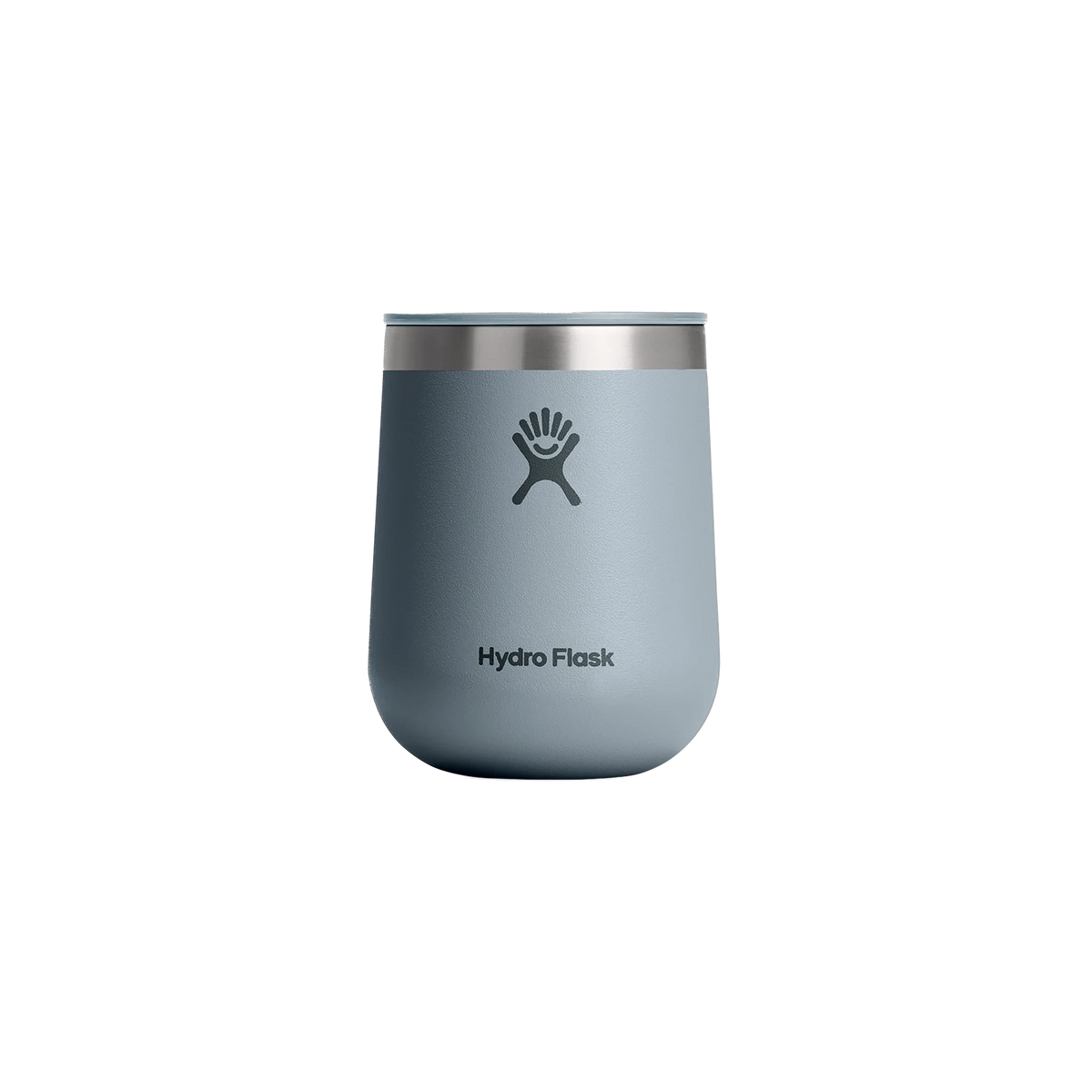 Hydro Flask Ceramic Wine Tumbler in Shale Gray — custom branded by Motive