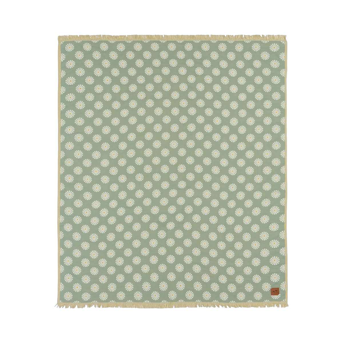 Slowtide Driftweave Beach Blanket in Sundazed — custom branded by Motive