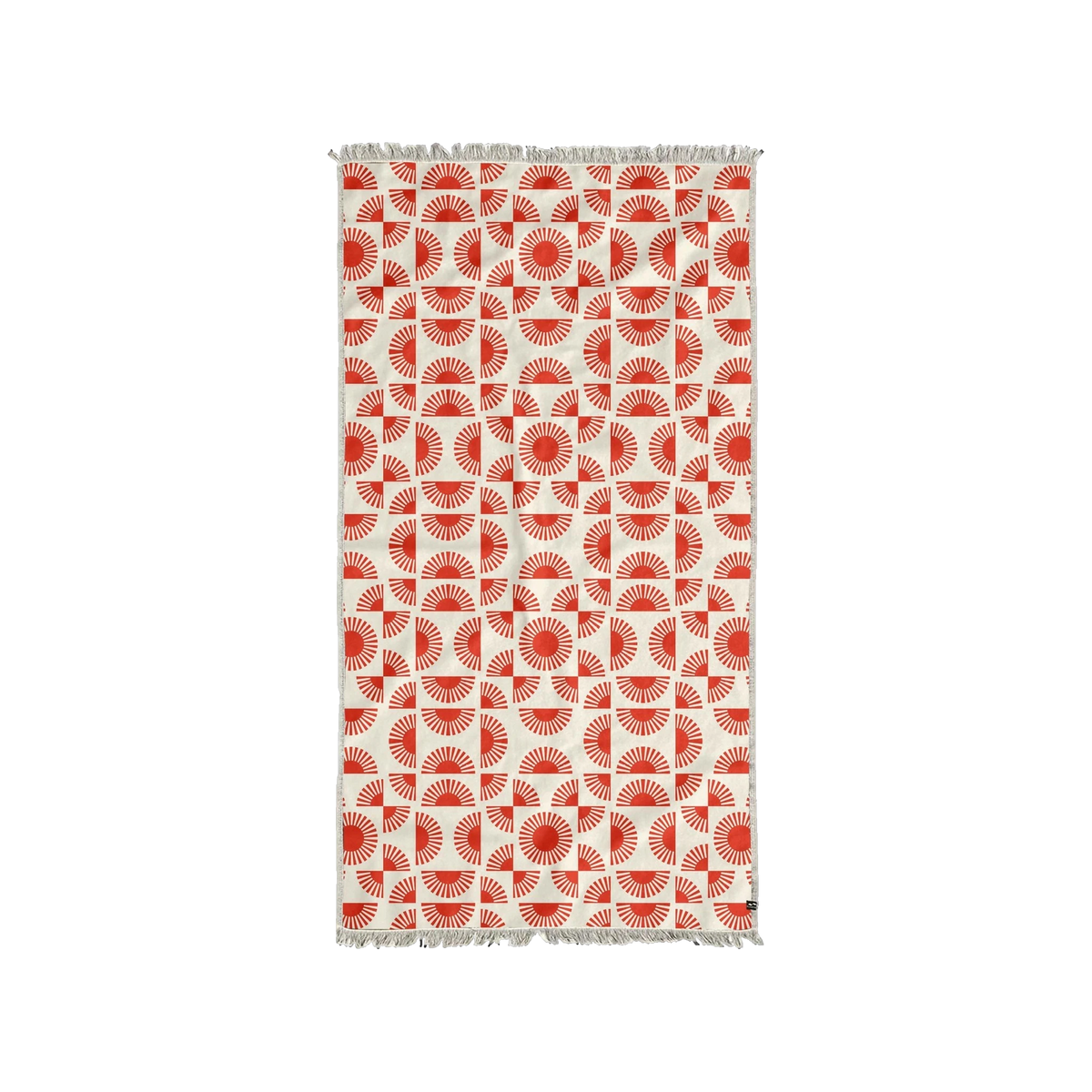 Slowtide Driftweave Turkish Towel in Cheyenne Sun — custom branded by Motive