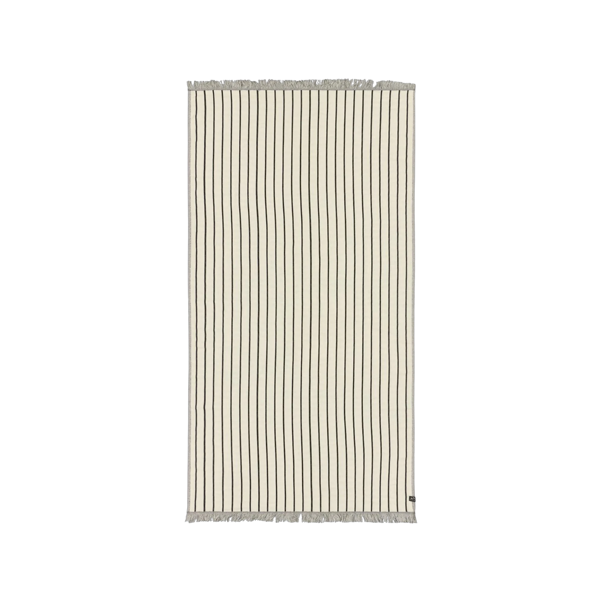 Slowtide Driftweave Turkish Towel in Koko Cream — custom branded by Motive