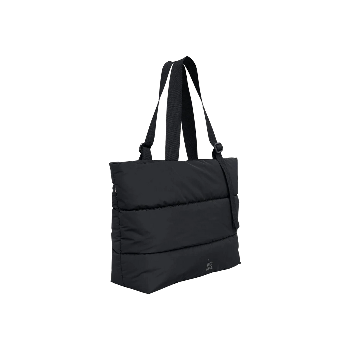 GOT BAG Puffer Tote Bag in Porpoise