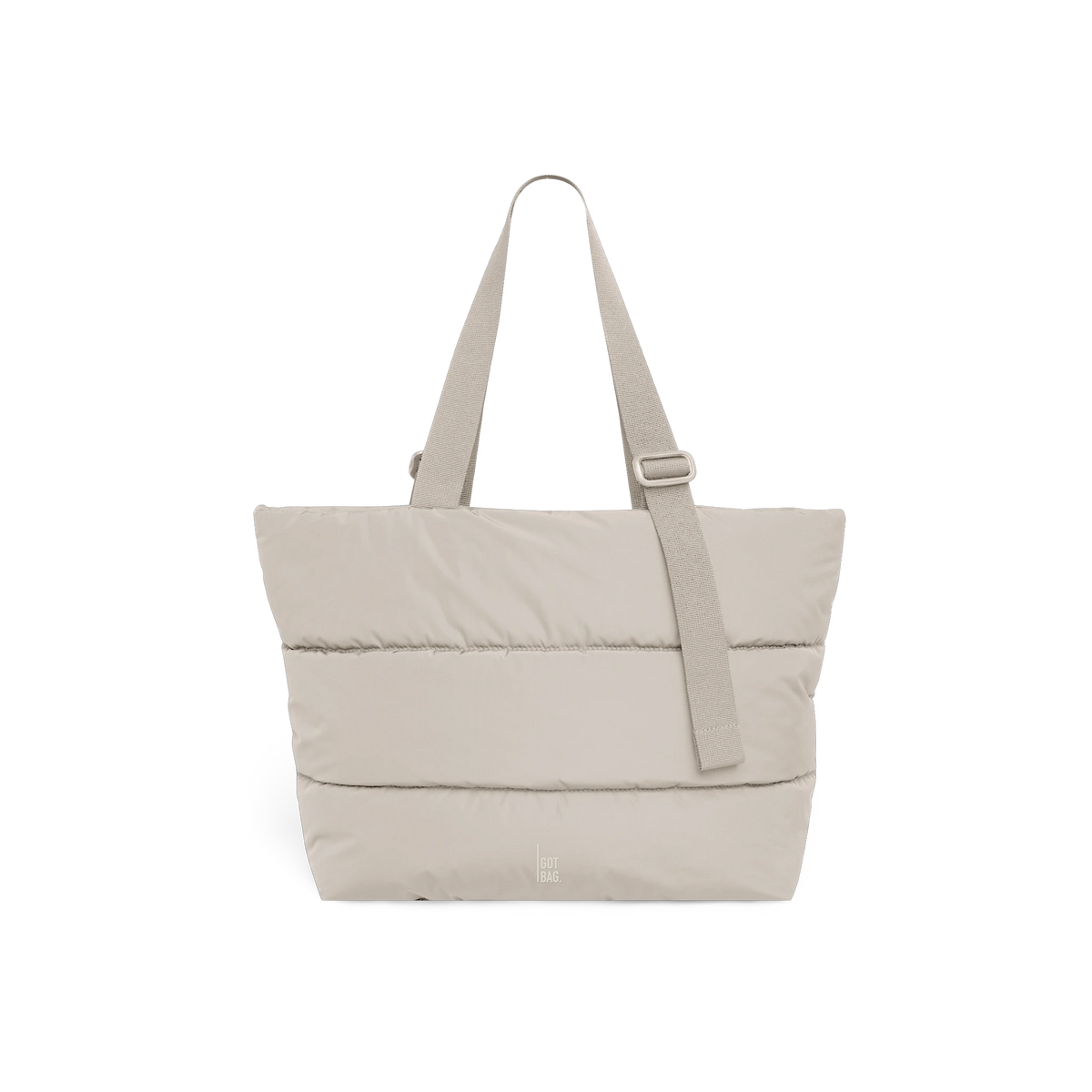 GOT BAG Puffer Tote in Scallop — custom branded by Motive