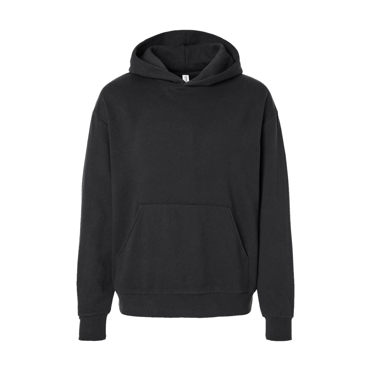 Independent Trading Co. Avenue Hoodie in Black — custom branded by Motive