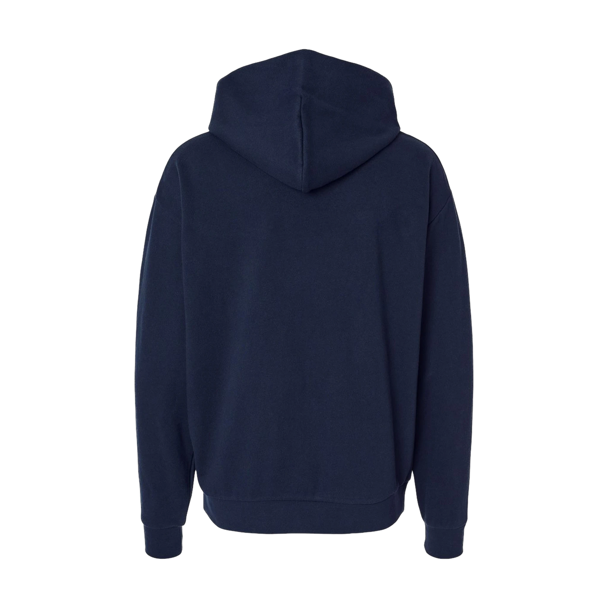 Independent Trading Co. Avenue Hoodie in Classic Navy — custom branded by Motive