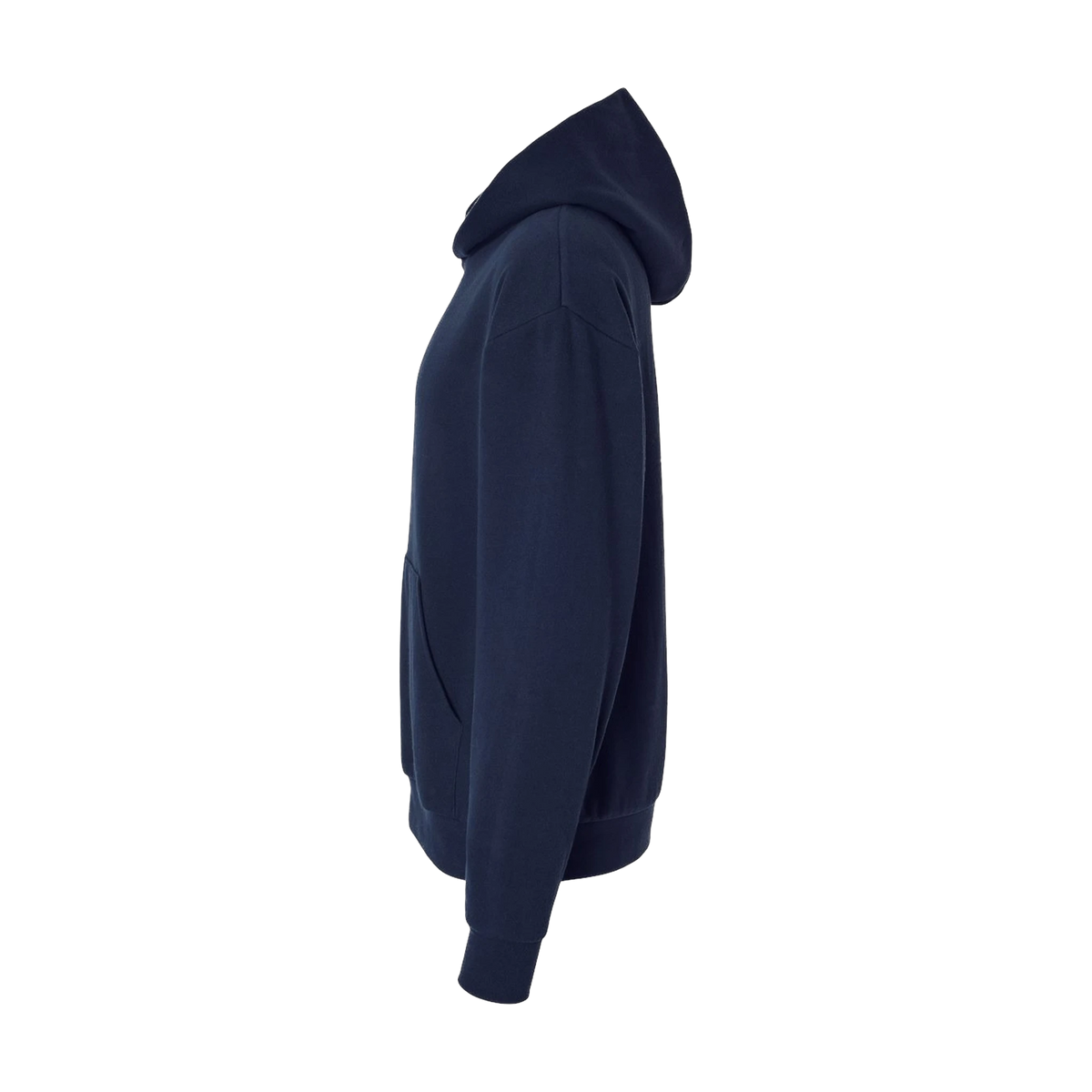 Independent Trading Co. Avenue Hoodie in Classic Navy — custom branded by Motive