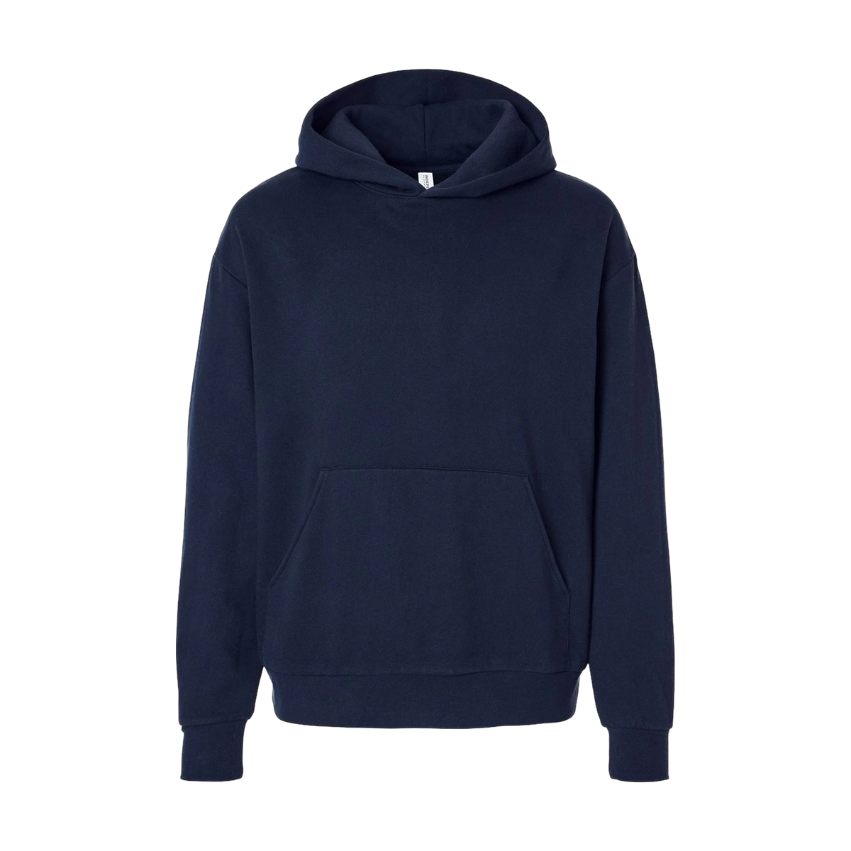Independent Trading Co. Avenue Hoodie in Classic Navy — custom branded by Motive