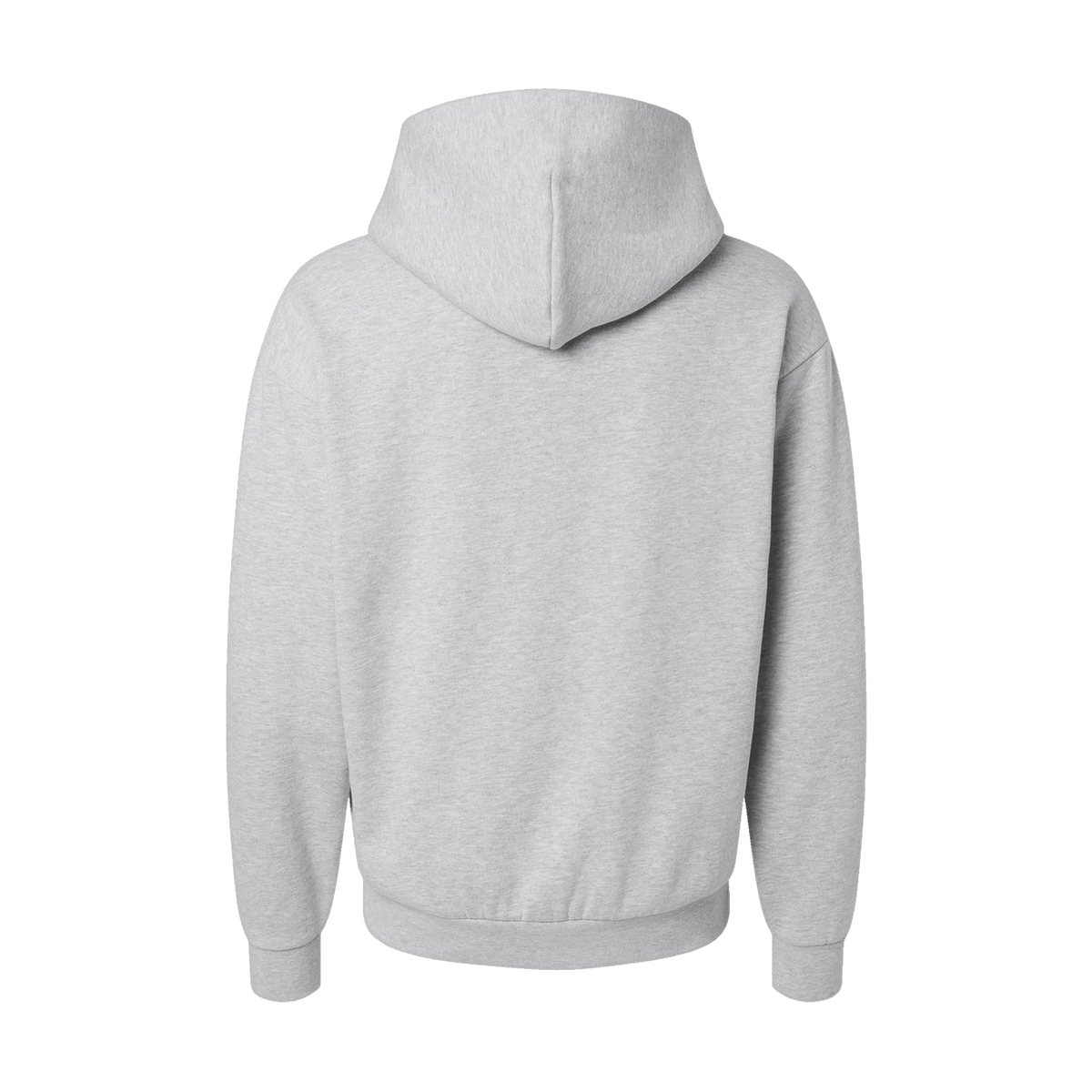 Independent Trading Co. Avenue Hoodie in Grey Heather — custom branded by Motive