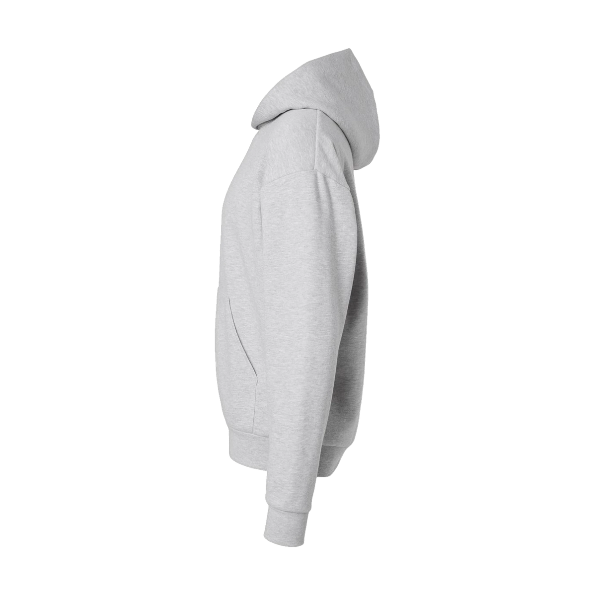 Independent Trading Co. Avenue Hoodie in Grey Heather — custom branded by Motive