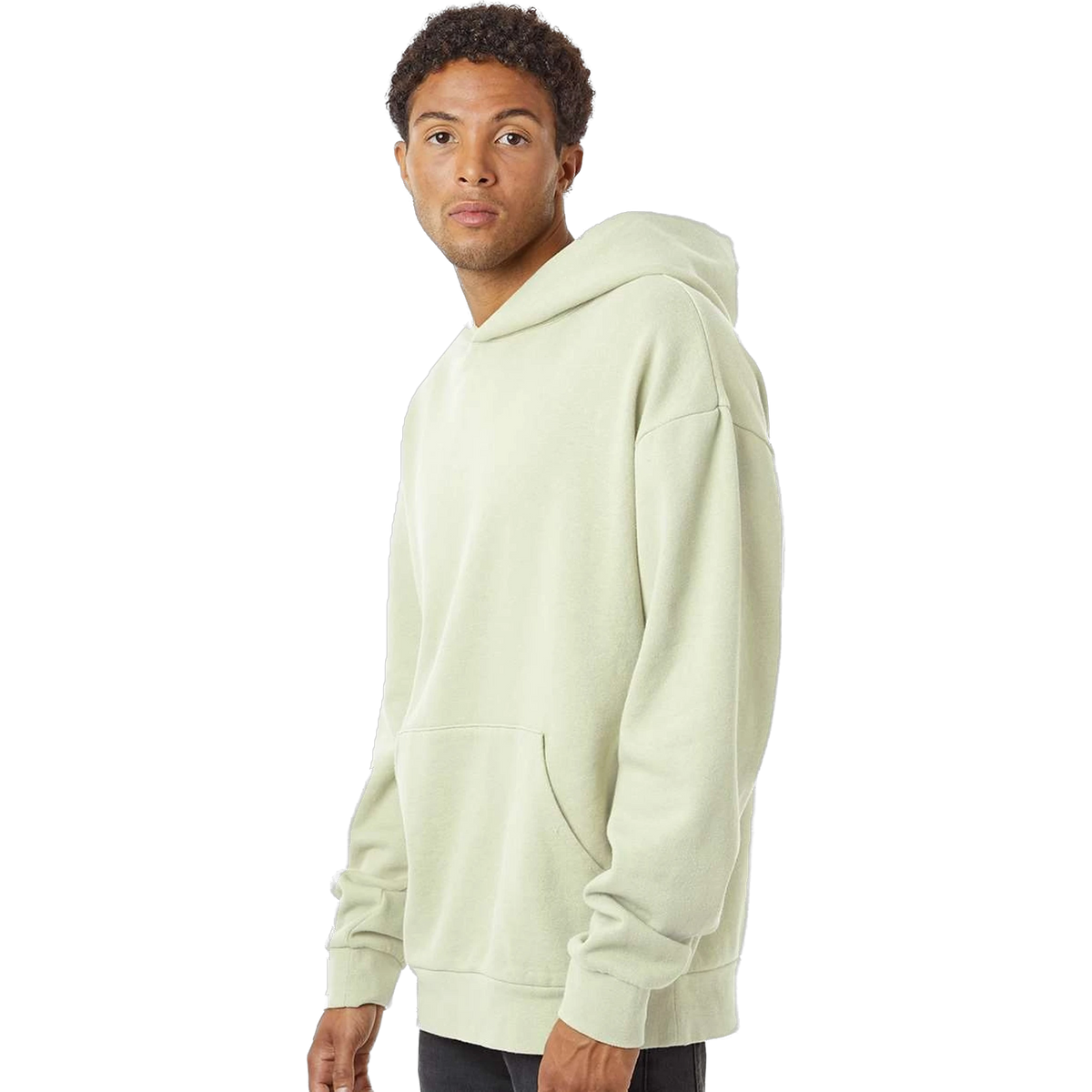 Independent Trading Co. Avenue Hoodie in Honey Dew — custom branded by Motive
