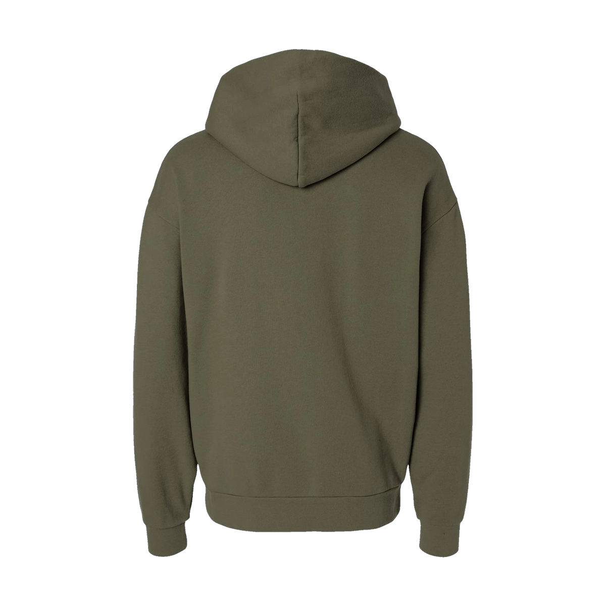 Independent Trading Co. Avenue Hoodie in Olive — custom branded by Motive
