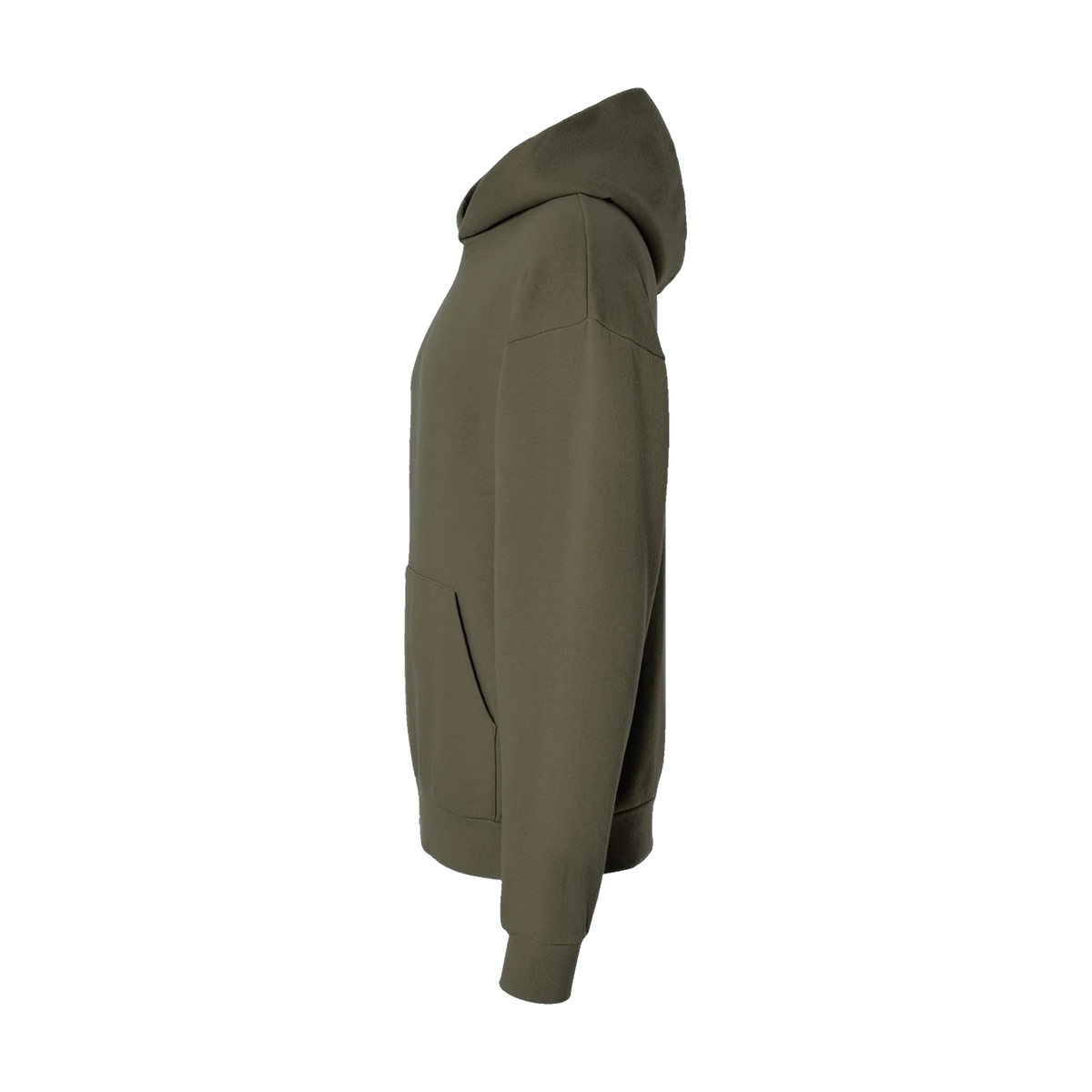 Independent Trading Co. Avenue Hoodie in Olive — custom branded by Motive