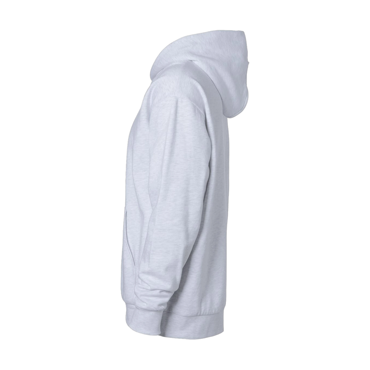 Independent Trading Co. Avenue Zip Hoodie in Ash Heather — custom branded by Motive