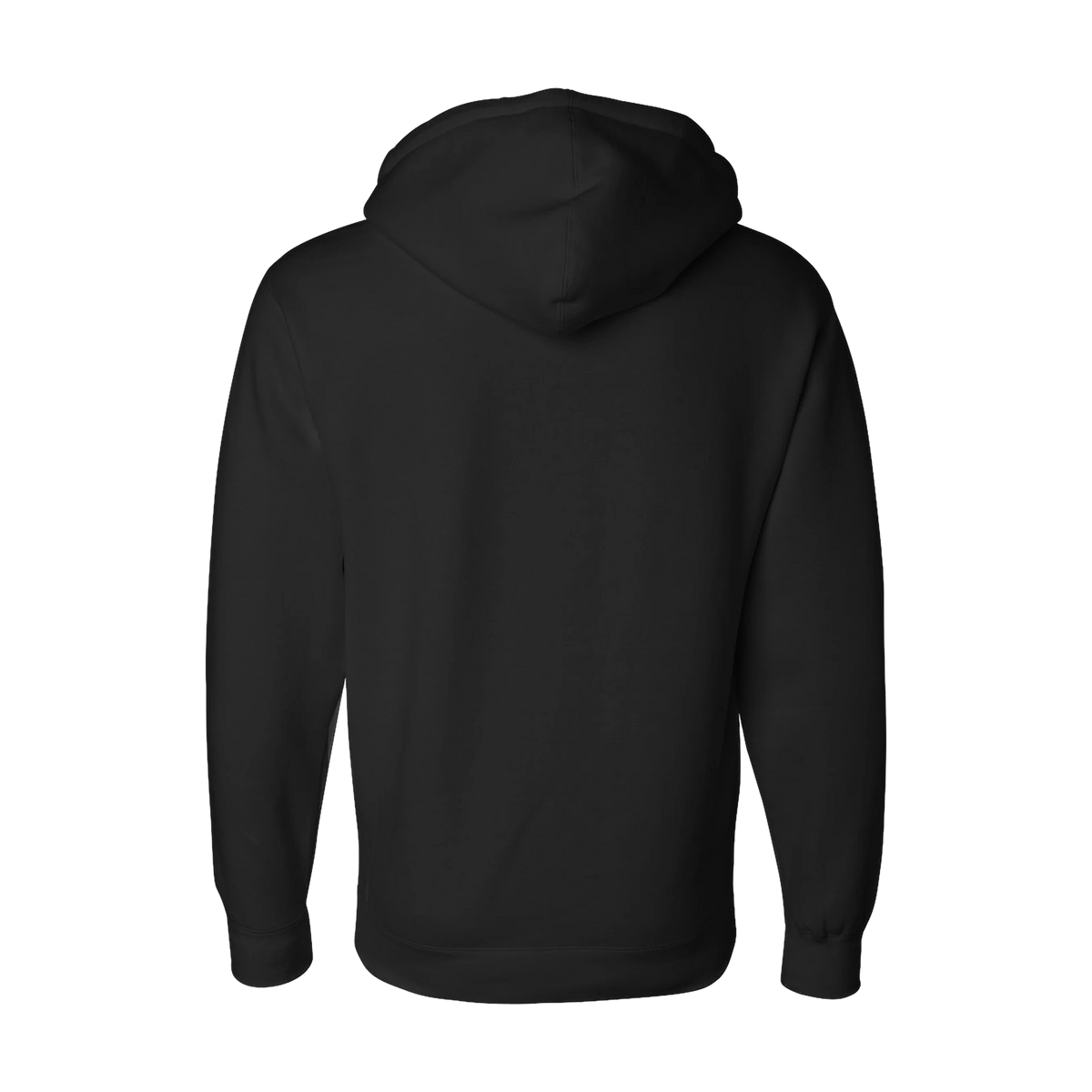 Independent Trading Co. Heavyweight Hoodie in Black — custom branded by Motive