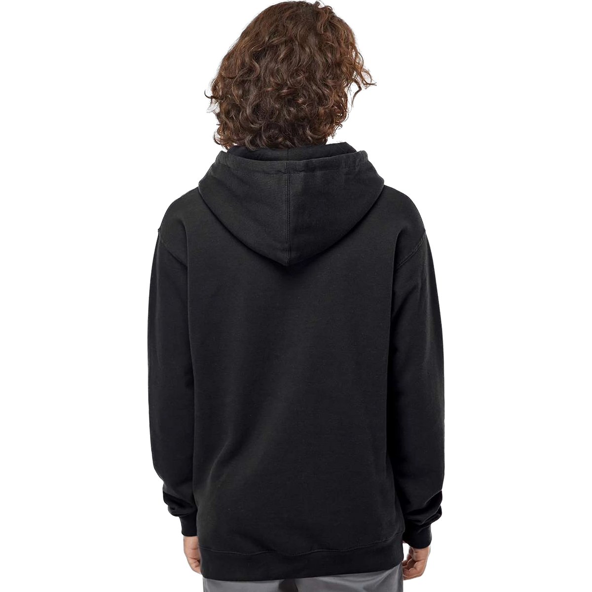 Independent Trading Co. Heavyweight Hoodie in Black — custom branded by Motive