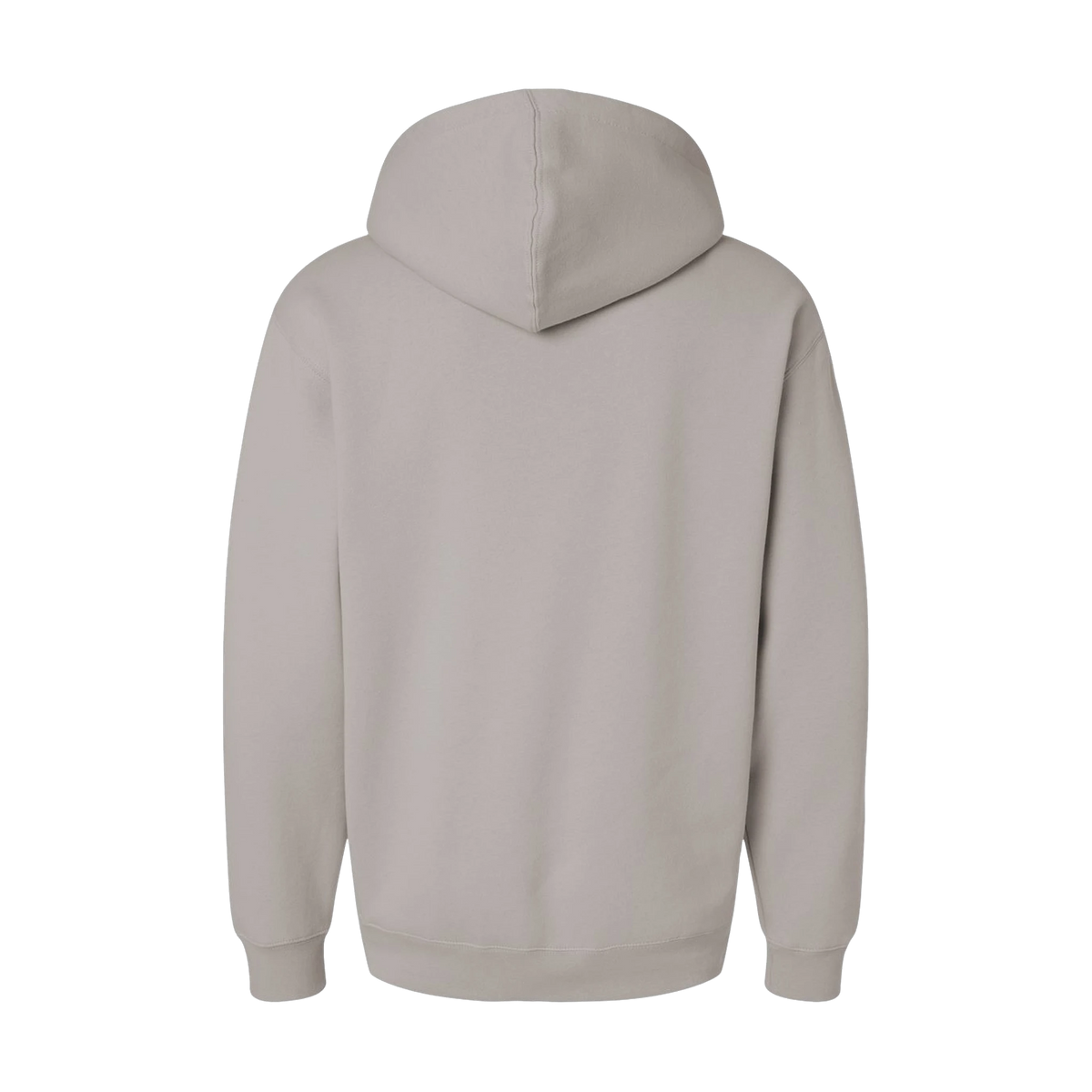 Independent Trading Co. Heavyweight Hoodie in Cement — custom branded by Motive
