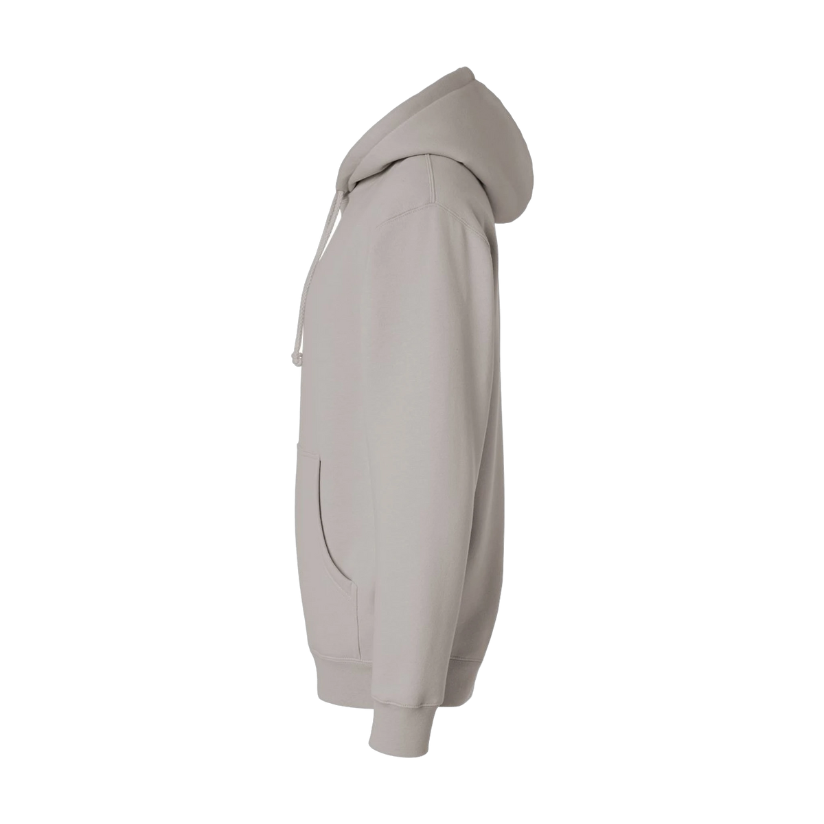 Independent Trading Co. Heavyweight Hoodie in Cement — custom branded by Motive