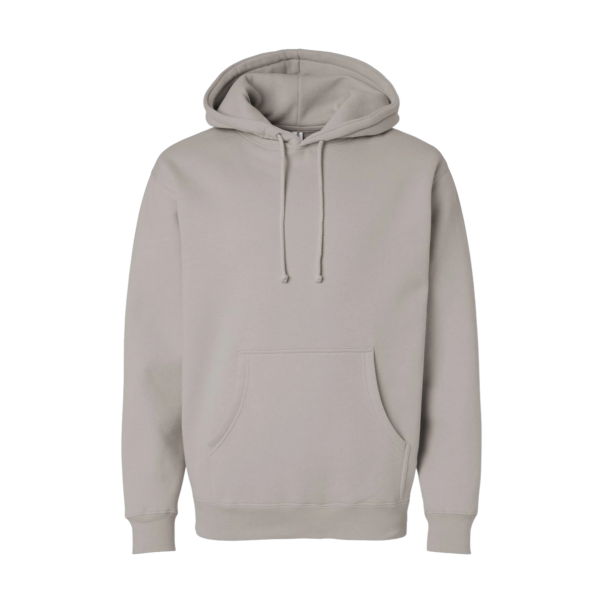 Independent Trading Co. Heavyweight Hoodie in Cement — custom branded by Motive