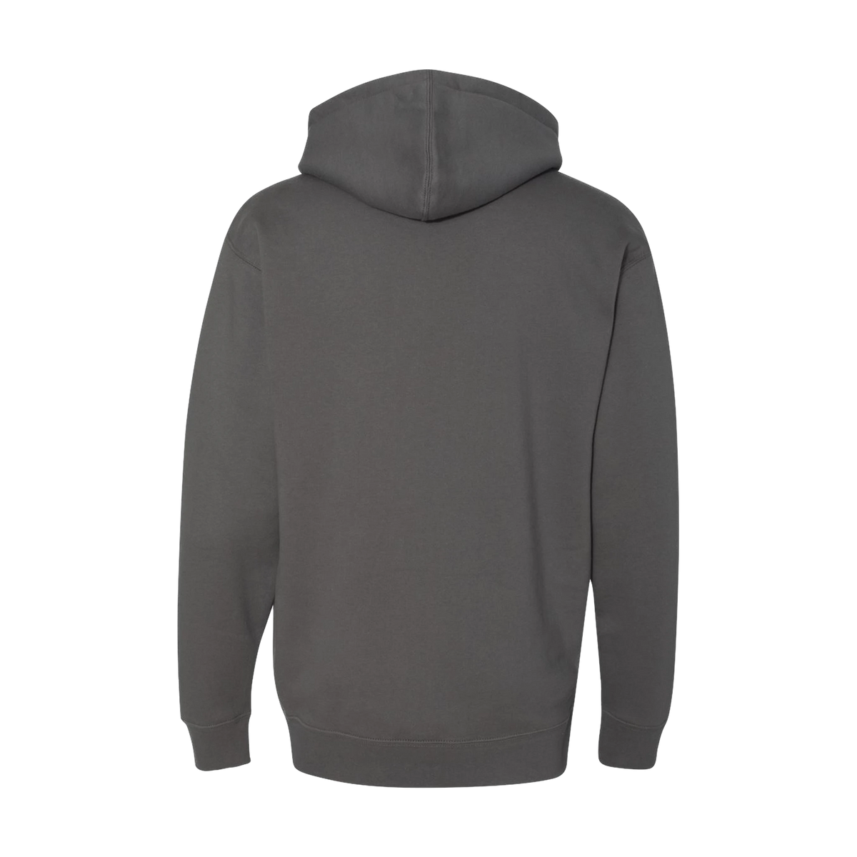 Independent Trading Co. Heavyweight Hoodie in Charcoal — custom branded by Motive