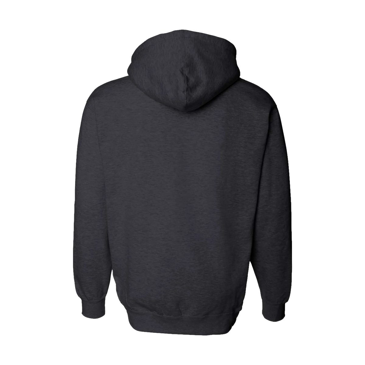 Independent Trading Co. Heavyweight Hoodie in Charcoal Heather — custom branded by Motive