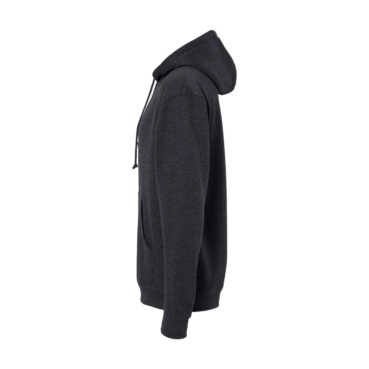 Independent Trading Co. Heavyweight Hoodie in Charcoal Heather — custom branded by Motive