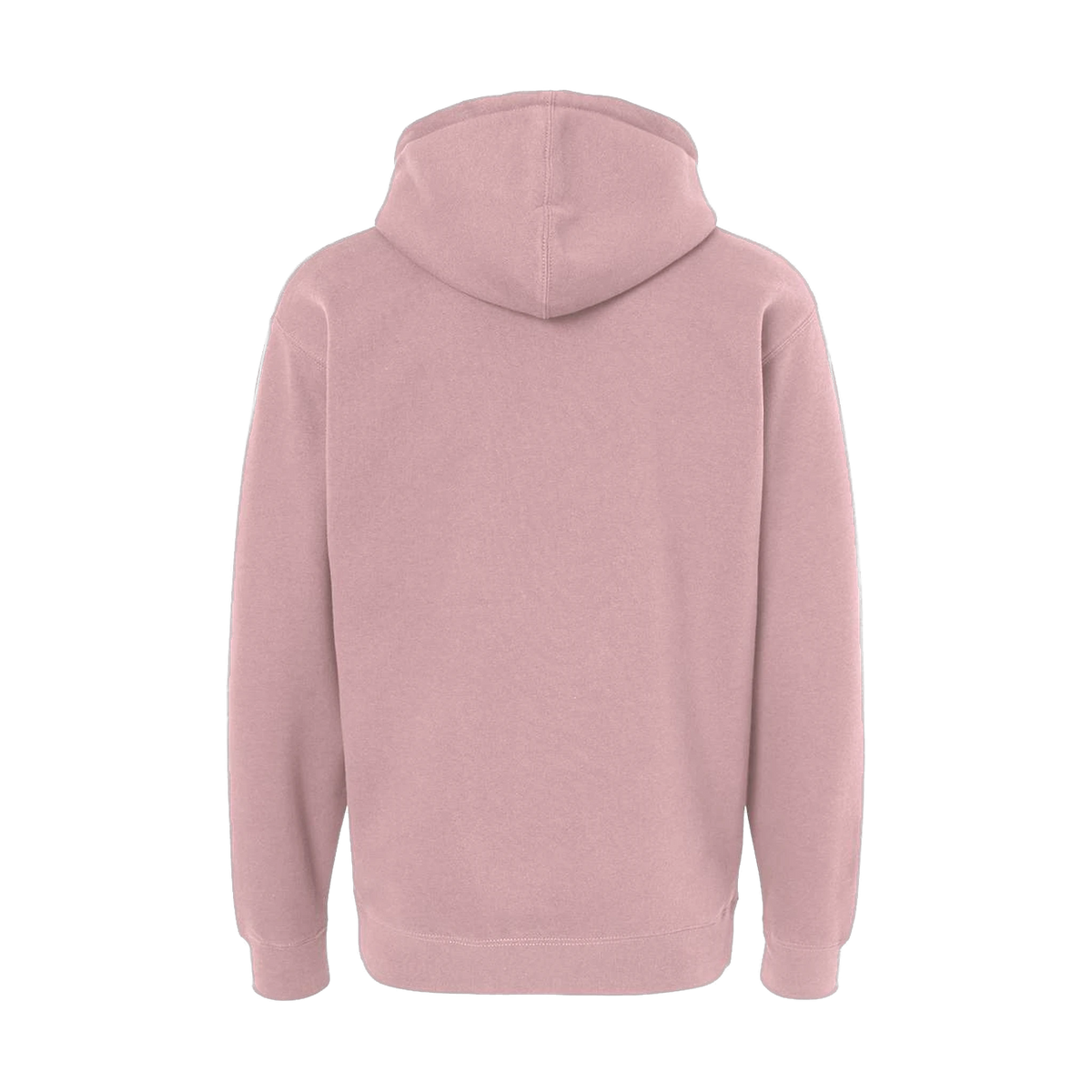 Independent Trading Co. Heavyweight Hoodie in Dusty Pink — custom branded by Motive