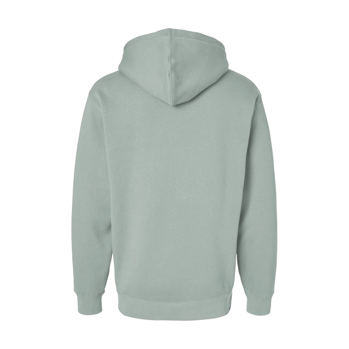 Independent Trading Co. Heavyweight Hoodie in Dusty Sage — custom branded by Motive