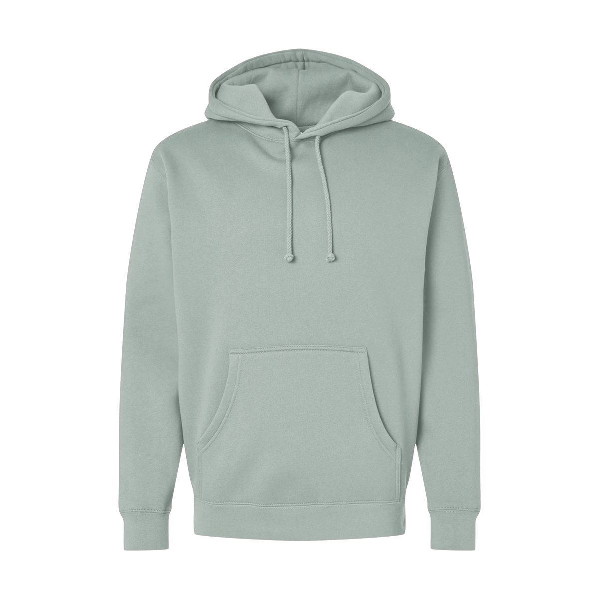 Independent Trading Co. Heavyweight Hoodie in Dusty Sage — custom branded by Motive