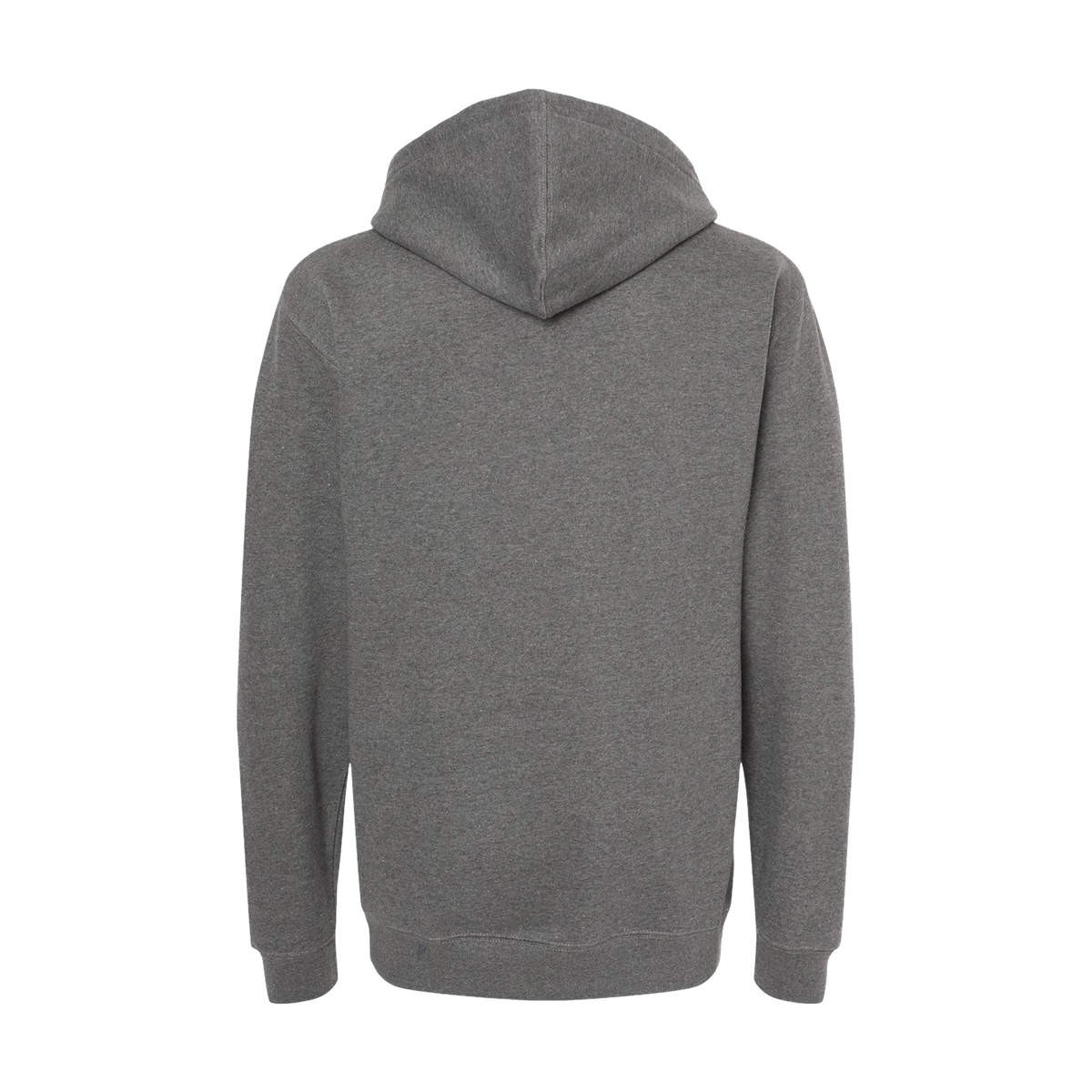 Independent Trading Co. Heavyweight Hoodie in Gunmetal Heather — custom branded by Motive