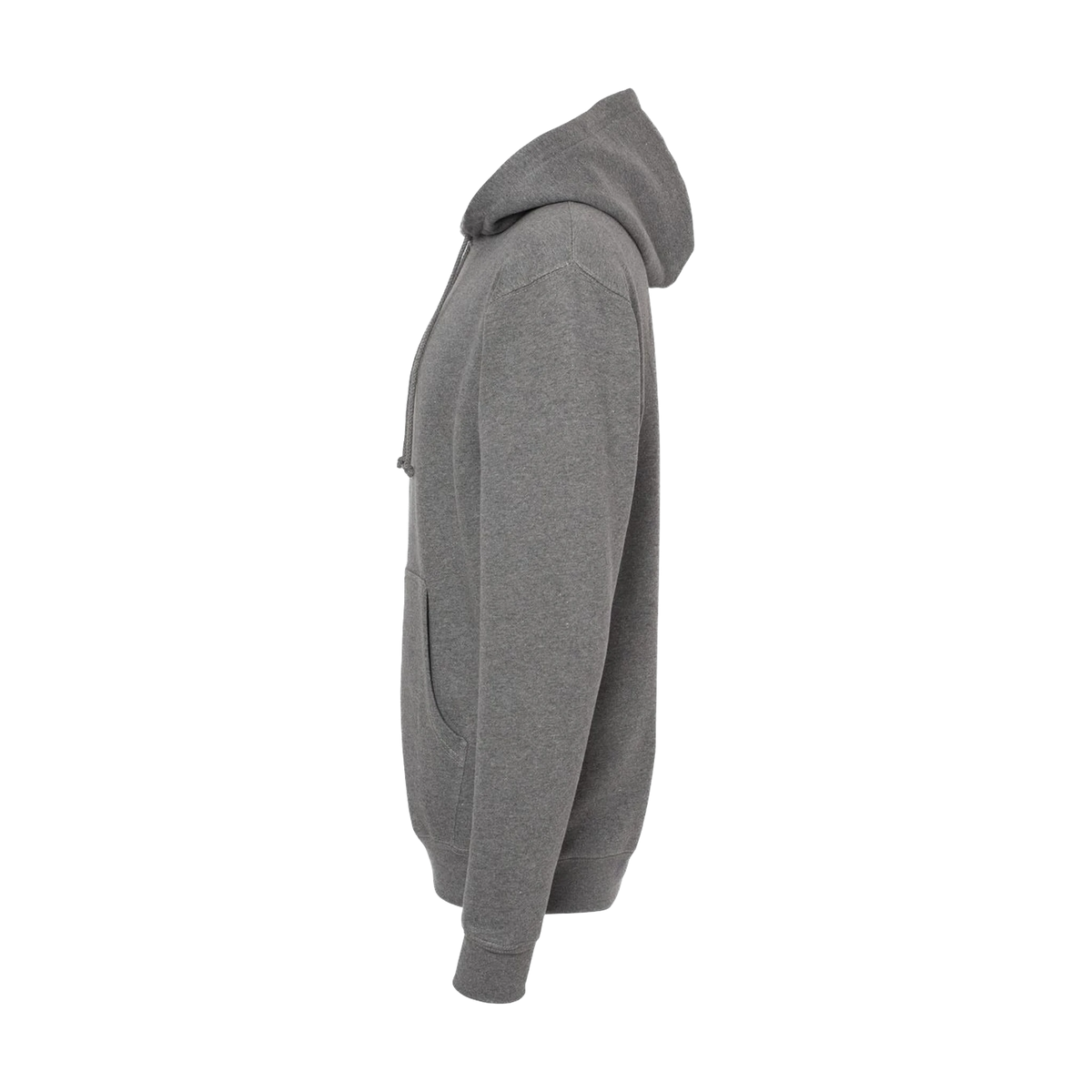 Independent Trading Co. Heavyweight Hoodie in Gunmetal Heather — custom branded by Motive